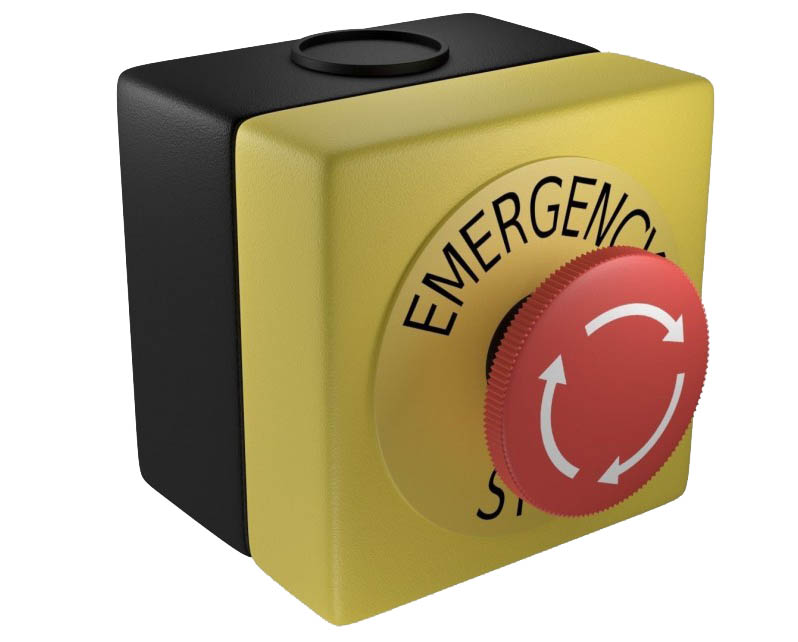 Safety Emergency Boxes 24V Fungo in cassetta